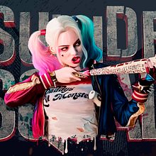 escuadrón suicida, Harley. Ilustração tradicional projeto de gabi_bolivar95 - 09.07.2016