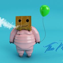The Pig. 3D, Animation, Character Design, Motion Graphics, and Multimedia project by Ferran Bosch - 08.22.2016
