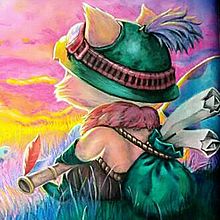 Teemo's Playmat. Arts, Crafts, Design, and Traditional illustration project by Sara C. Rodríguez - 08.14.2016