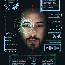 Curriculum. Design project by Jesús Alberto Mendoza Márquez - 08.15.2016