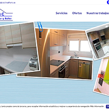 Cocinas Franc. Desenvolvimento Web, e Web Design projeto de Víctor Cabezas Mena - 16.08.2016