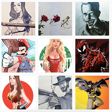 Ilustraciones personales. Traditional illustration project by Jared - 12.31.2015