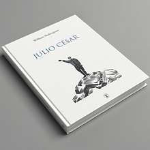 Diseño y edición de Julio César de Shakespeare. Editorial Design project by Juan José López García - 05.19.2016