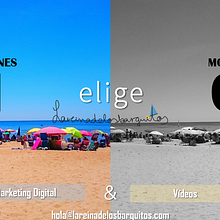 Disfruta de tus Vacaciones...LaReinadelosBarquitos gestiona tus RRSS mientras te remojas en la playa :-) . Un proyecto de Br e ing e Identidad de Carolina Fresneda Lorente - 16.08.2016