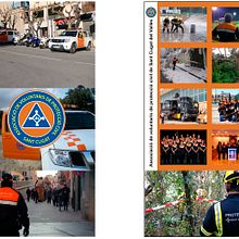 Roll-Up Associació de Voluntaris de Protecció Civil Sant Cugat. Un progetto di Graphic design di Marc Vidiella - 17.08.2016