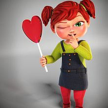 Sara (Diseño de Personaje). 3D, and Animation project by Gemma Carrillo Alonso - 08.17.2016
