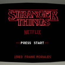 Stranger things 8 bit Nes videogame. Un proyecto de Animación, Cine, Cine, vídeo, televisión, Motion Graphics, Post-producción fotográfica		 y VFX de Frank Morales - 18.08.2016