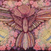 Pintura expuesta en Tokio Hanami collection. Un proyecto de Ilustración tradicional de Tatiana Moneta - 21.07.2016