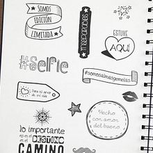 Creación sellos scrapbooking. Graphic Design project by Alia Morais Román - 02.04.2016