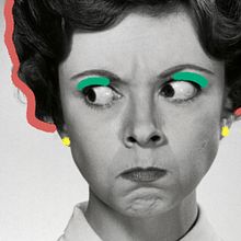 retro funny face Ein Projekt aus dem Bereich Design, Traditionelle Illustration, 3D und Fotografie von Esther Miralles - 31.05.2011