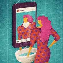 Vanidad en las redes. Un progetto di Direzione artistica, Graphic design e Illustrazione tradizionale di David van der Veen - 19.08.2016