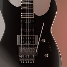 Jackson USA SL1 Soloist Black. 3D project by Gemma Carrillo Alonso - 08.21.2016