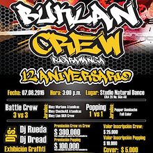 ANIVERSARIO BUKLAN CREW (Jurado). Events project by Sergio David Benitez - 08.21.2016