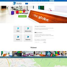 Wordpress - Academia The Globe. Un proyecto de Desarrollo Web y Diseño Web de Francisco - 29.09.2014
