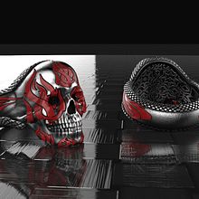 skull ring Ein Projekt aus dem Bereich Schmuckdesign von Diego Aramburu - 22.08.2016