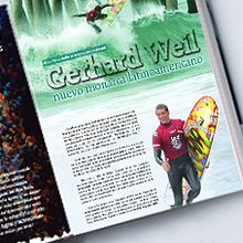 Revista Mundo Náutico. Direção de arte, Design gráfico, Design editorial, Fotografia, e Gestão de design projeto de Alejandra Iglesias Lourés - 14.02.2007