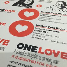 Serigrafía de papel y textil ONELOVE. Br, ing, Identit, Design, Advertising, and Screen Printing project by Héctor Vela Rivas - 08.26.2016