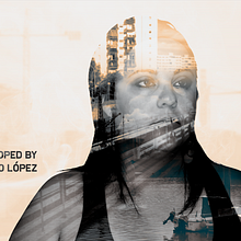 Doble exposición (versionando True Detective). Graphic Design project by Juan José López García - 07.08.2015