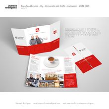 EuroFoodBrands - Illy - Università del Caffè - invitación - 2016 (Reino Unido) . % Marcos Leopoldo Rodríguez tarafından hazırlanan Grafik Tasarım projesi - 08.25.2016