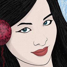 Ilustración "Mujer china". Traditional illustration project by Esteban Belvís - 08.27.2016