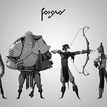 FORGED. Comic, and Character Design project by Pablo Rocha Atrio - 08.28.2016