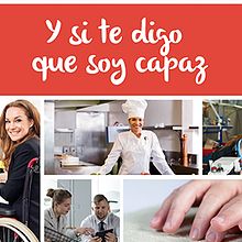 Empleo y Discapacidad 2015 - Imagen y Material Gráfico. Un proyecto de Diseño, Diseño editorial y Diseño gráfico de Nuria Muñoz - 28.08.2016