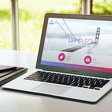 UPMpleo - Portal de Empleo de la UPM. Un proyecto de Br, ing e Identidad, Diseño Web, Naming y UX / UI de Nuria Muñoz - 29.08.2016