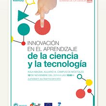 Carteles para la Semana de la Ciencia. Un proyecto de Diseño de Gemma de Castro - 31.08.2015