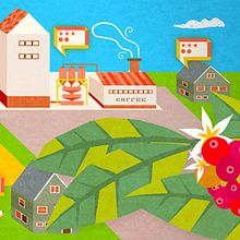 Keaton / Nescafe. Animation, Design, Character Design, Traditional illustration, Motion Graphics, and Advertising project by Margarito Estudio - 08.31.2013
