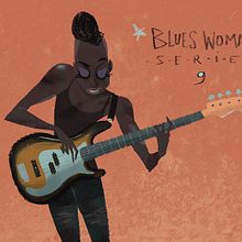 Blues Wo/Man Sèries.. Un progetto di Illustrazione tradizionale di Andrés Arcos Corretjé - 01.09.2016