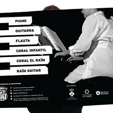 Societat Coral El Raïm. Graphic Design project by Àngels Pinyol - 09.19.2013