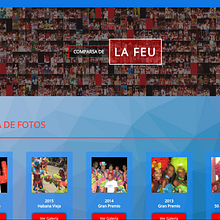 Pagina Web realizada para el Conjunto Artístico Comparsa de la FEU.. Un proyecto de Diseño Web de Emilio Jesús Pérez Pileta - 06.07.2016