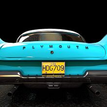 Plymouth Fury. Un progetto di 3D e Animazione di Ignacio Velasco Marugán - 04.09.2016