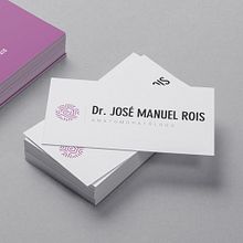Dr. José Manuel Rois. Un proyecto de Br, ing e Identidad y Diseño gráfico de Xana Morales - 19.09.2015