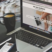 Landing Page WE ARE KNITTERS Ein Projekt aus dem Bereich Webentwicklung, Design und Webdesign von Antonio Trujillo Díaz - 05.09.2016