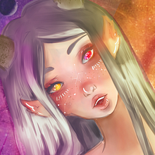 Portfolio ilustración digital juvenil. Un proyecto de Ilustración tradicional de Evolett Art - 05.09.2016