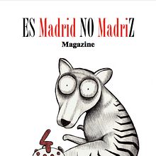 Ilustración para la portada de la revista "Es Madrid No Madriz".. Un proyecto de Bellas Artes, Diseño editorial e Ilustración tradicional de Jaime de la Torre - 30.04.2016