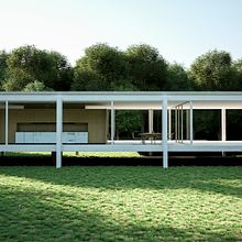Proyecto final Farnsworth house . Un proyecto de Arquitectura, Arquitectura interior, Diseño, Diseño de iluminación, Diseño de interiores, Diseño, creación de muebles					, Fotografía, Ilustración tradicional e Infografía de Marc Poncelas Antunez - 05.09.2016