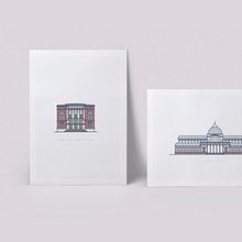 Madrid Buildings Vol.I. Un progetto di Architettura, Direzione artistica, Design, Graphic design e Illustrazione tradizionale di JuanC. Fresno - 06.09.2016