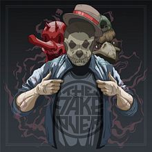 Diseño del álbum de The Take Over. Un proyecto de Diseño de personajes e Ilustración tradicional de Dhani Barragán - 20.06.2016