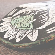 Floral Death · Custom Skateboard. Un progetto di Artigianato, Belle arti e Illustrazione tradizionale di Albert Soldevila Castany - 21.04.2015