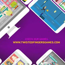 Twisted Fingers Games. Un proyecto de Animación, Diseño de juegos, Ilustración tradicional y Motion Graphics de Jaime Falomir - 06.09.2016