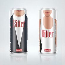Diseño de Bitter Dia%. Un proyecto de Diseño, Diseño gráfico y Packaging de bizarrografico - 06.09.2016