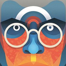 Aldous Huxley portrait. Un progetto di Character design e Illustrazione tradizionale di Casmic Lab - 06.09.2016
