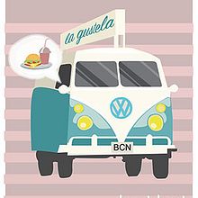 La Gustela Van. Un proyecto de Diseño gráfico e Ilustración tradicional de Cristina Iglesias - 06.09.2016