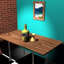 Muestra de modelado y texturizado. Un proyecto de 3D e Infografía de Alberto Figueroa Notó - 07.09.2016