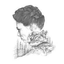 Forest Face III. Un proyecto de Bellas Artes e Ilustración tradicional de Cristina Iglesias - 07.09.2016