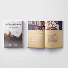 Nueva maquetación de 'Así habló Cicerón'. Information Design, and Editorial Design project by Cristina Coll Fernández - 01.01.2018