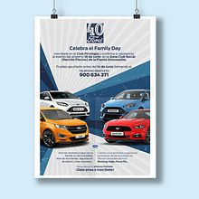 40 Aniversario Ford Almussafes . Arahan Seni, Dan Desain Grafis proyek oleh Paola Grande - 06.09.2016