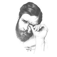Beard. Un proyecto de Bellas Artes e Ilustración tradicional de Cristina Iglesias - 08.09.2016
